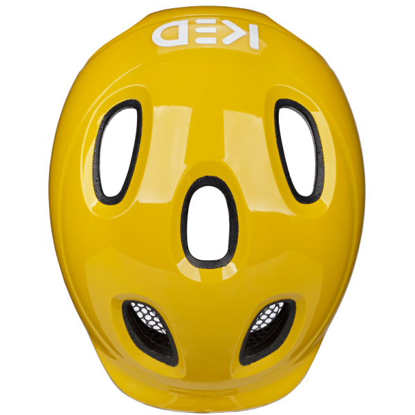 Casco de bicicleta Ked meggy spark m (50-55cm) - amarillo naranja
