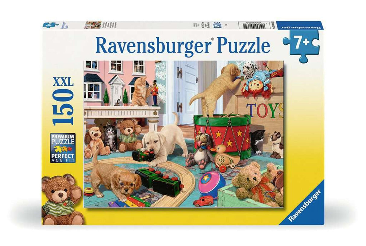Ravensburger Jigsaw Puzzle XXL Puppies Tiempo de juego, 150º.