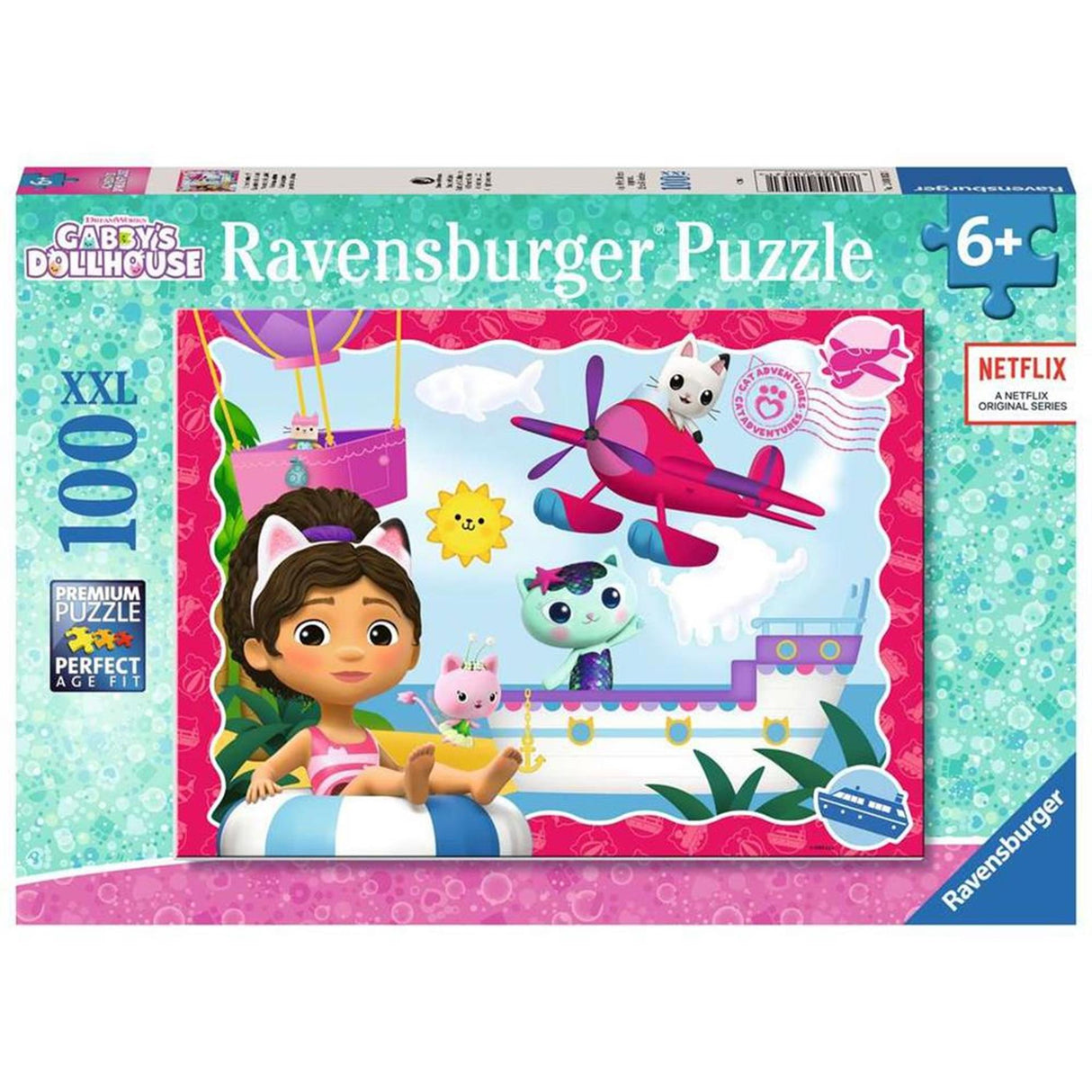 Ravensburger puzzel gabby's dollhouse