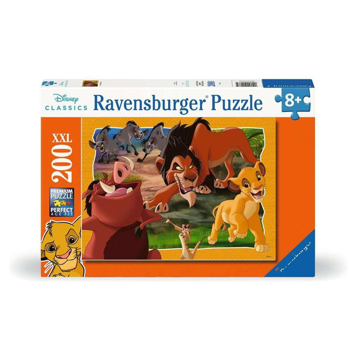 Ravensburger Jigsaw Puzzle XXL Lion King, 200st.