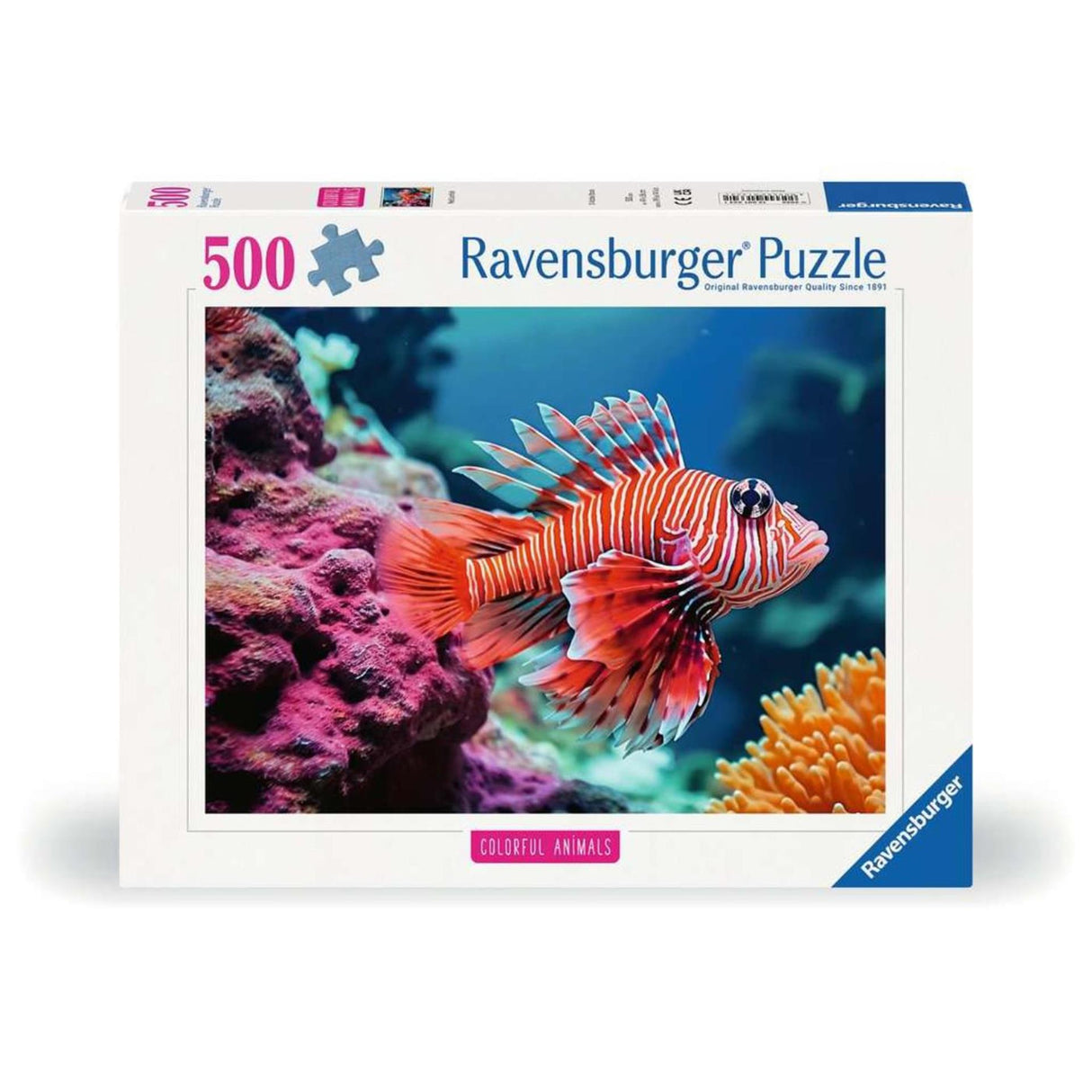Ravensburger puzzle červený perutýn 500ks