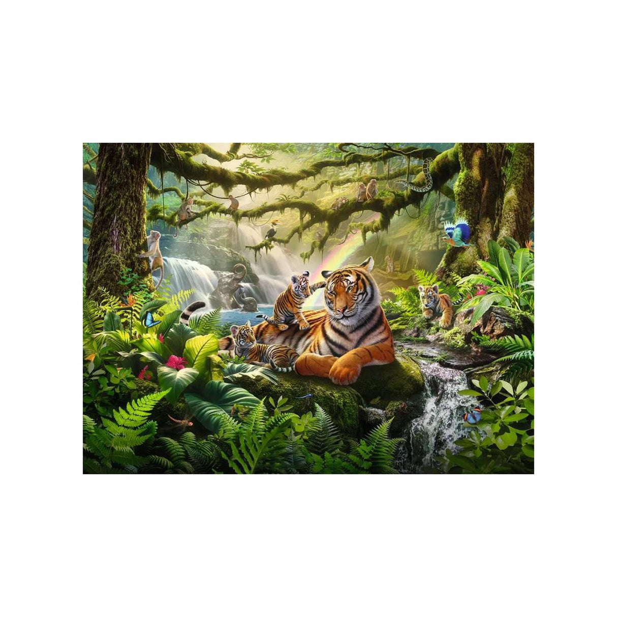 Bhfreagra Ravensburger iontais fiadhúlra jungle 300 ríomhaire