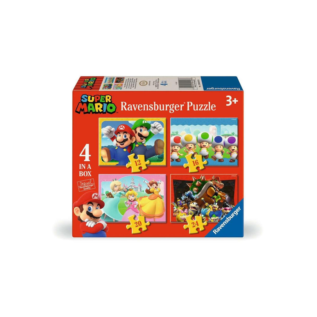 Ravensburger super mario 4-in-1 puzzle