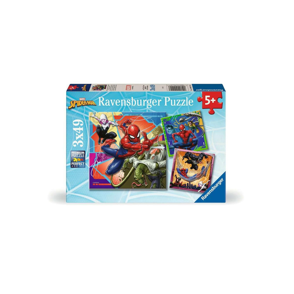 Ravensburger puzzle hombre araña 3x49pzs