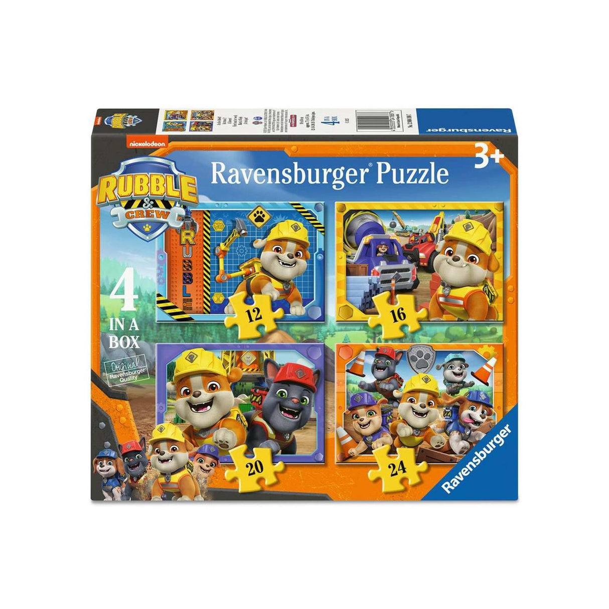 Ravensburger jigsaw puzzle rubble crew - 4 puzzles