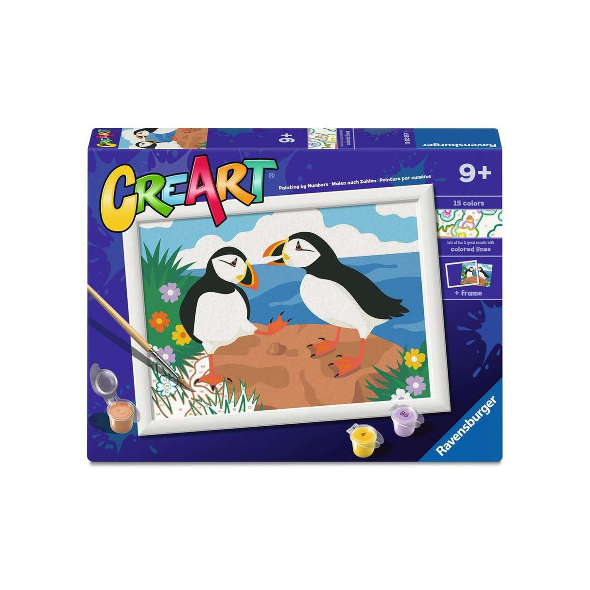 Ravensburger creart папагал гмуркач