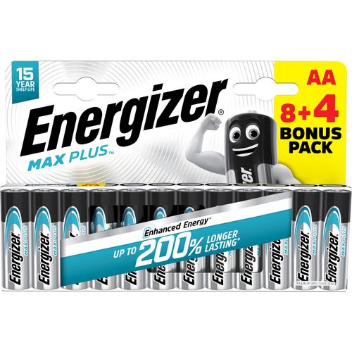 Batterij-energizer max plus 12 aa lr6