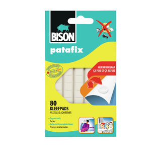 Bison Patafix Enveloppe 80 Stécker | 5 Stéck