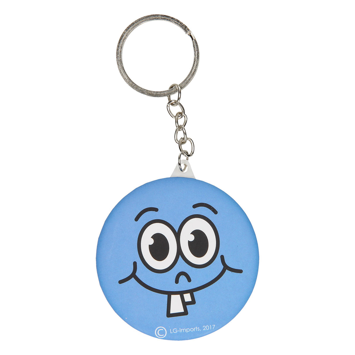 Duckiez key ring - smiling face with mirror