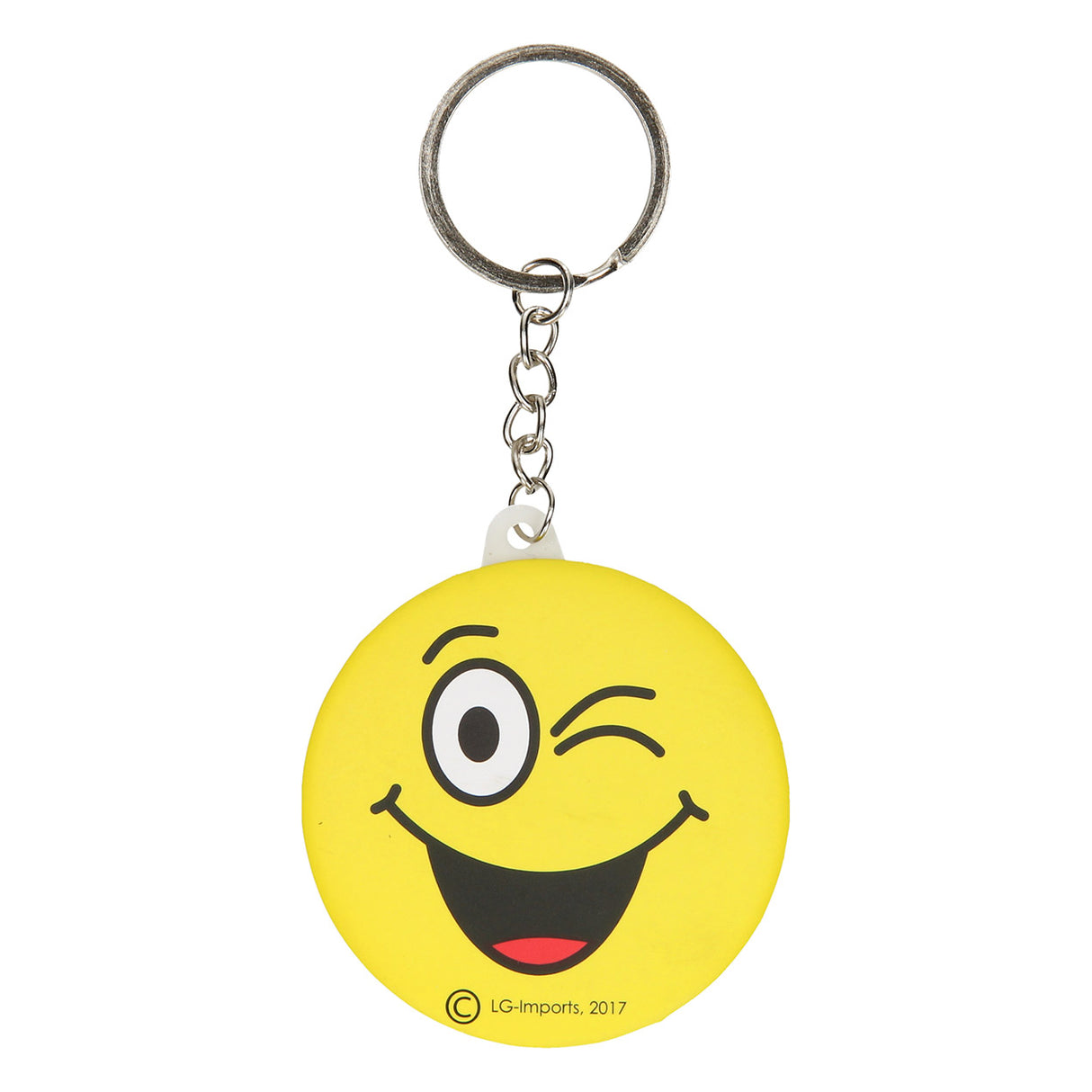 Duckiez key ring - smiling face with mirror