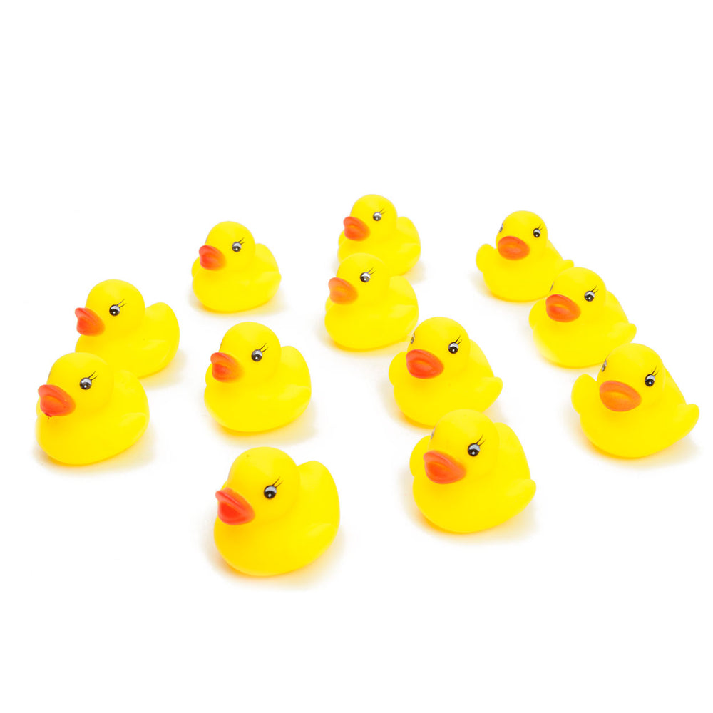 Duckiez mini rubber ducks, 12 pcs.