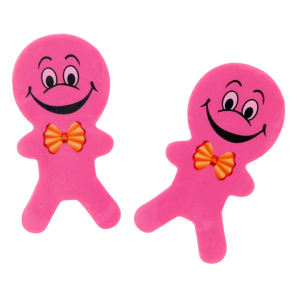 Duckiez eraser - smiley face, 2 pcs.