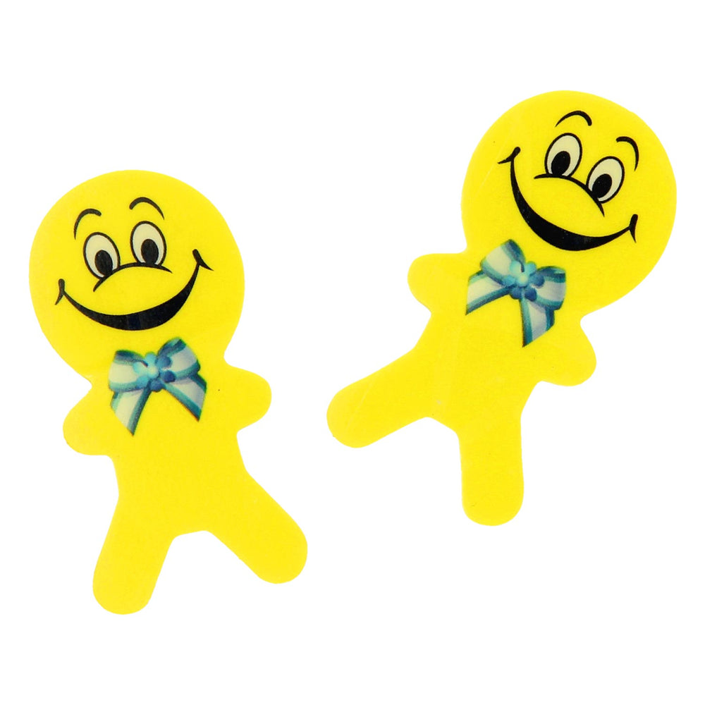 Duckiez eraser - smiley face, 2 pcs.