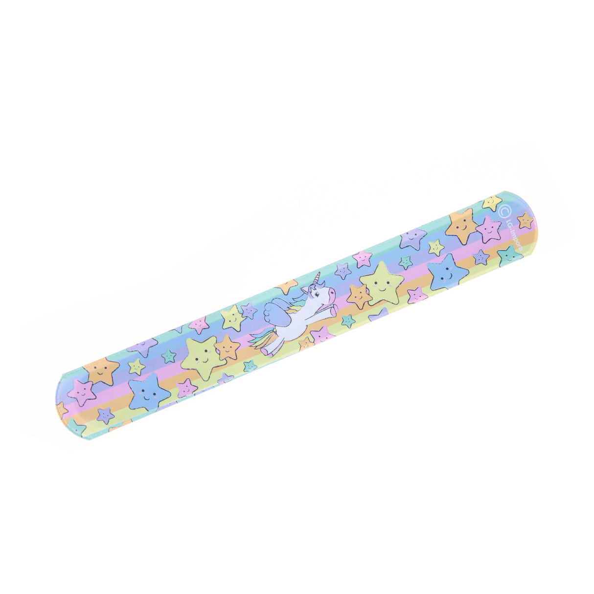 Duckiez klaparmband eenhoorn rainbow
