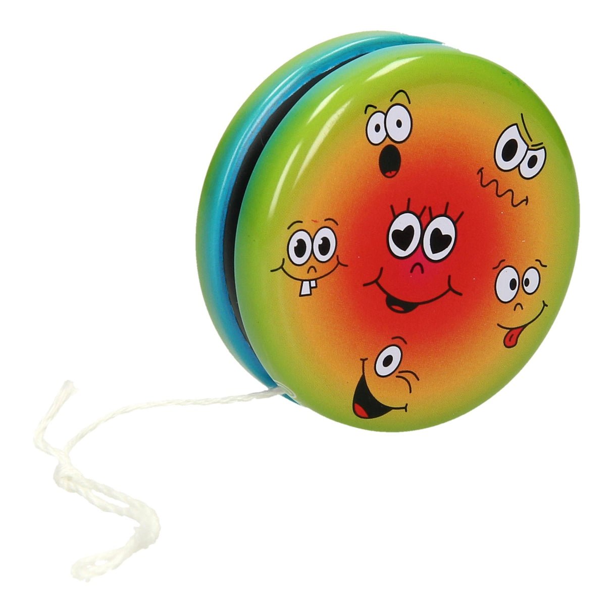 Duckiez metal yo-yo smile face