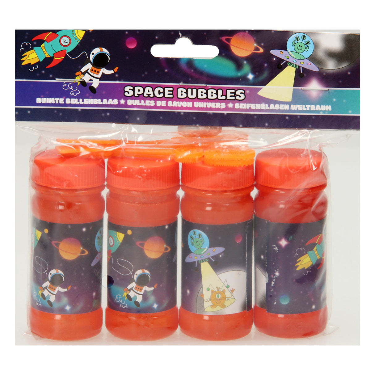Duckiez Space Bubble Blower, 4x50ml