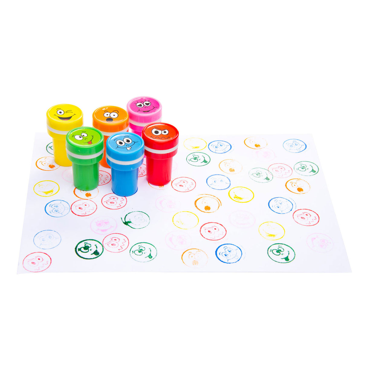 Duckiez smiley face stamp color