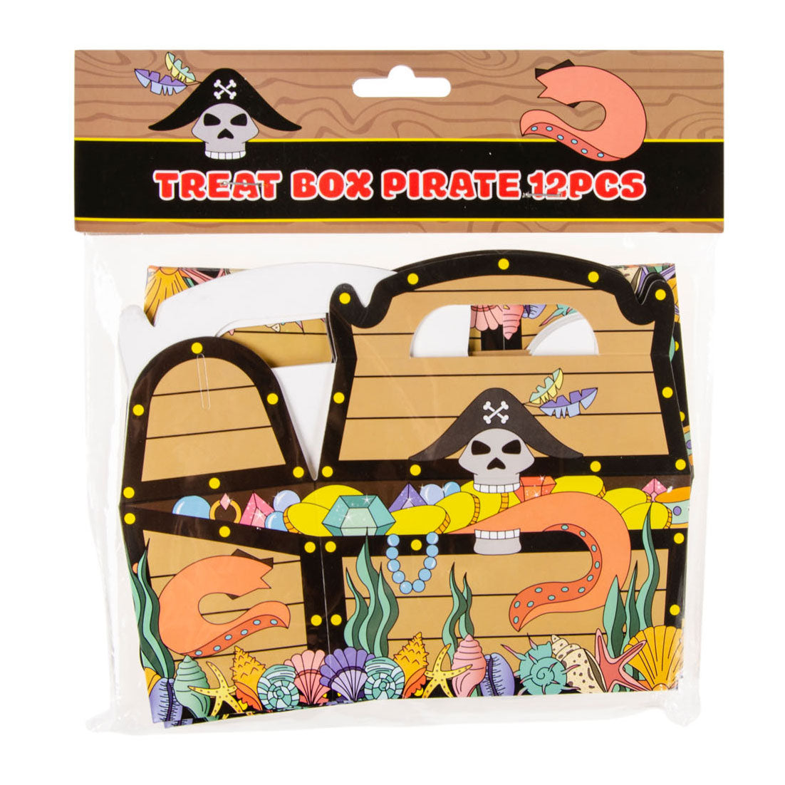 LG-Imports Pirate Treasure Chest Giveaway Box, 12 pcs.