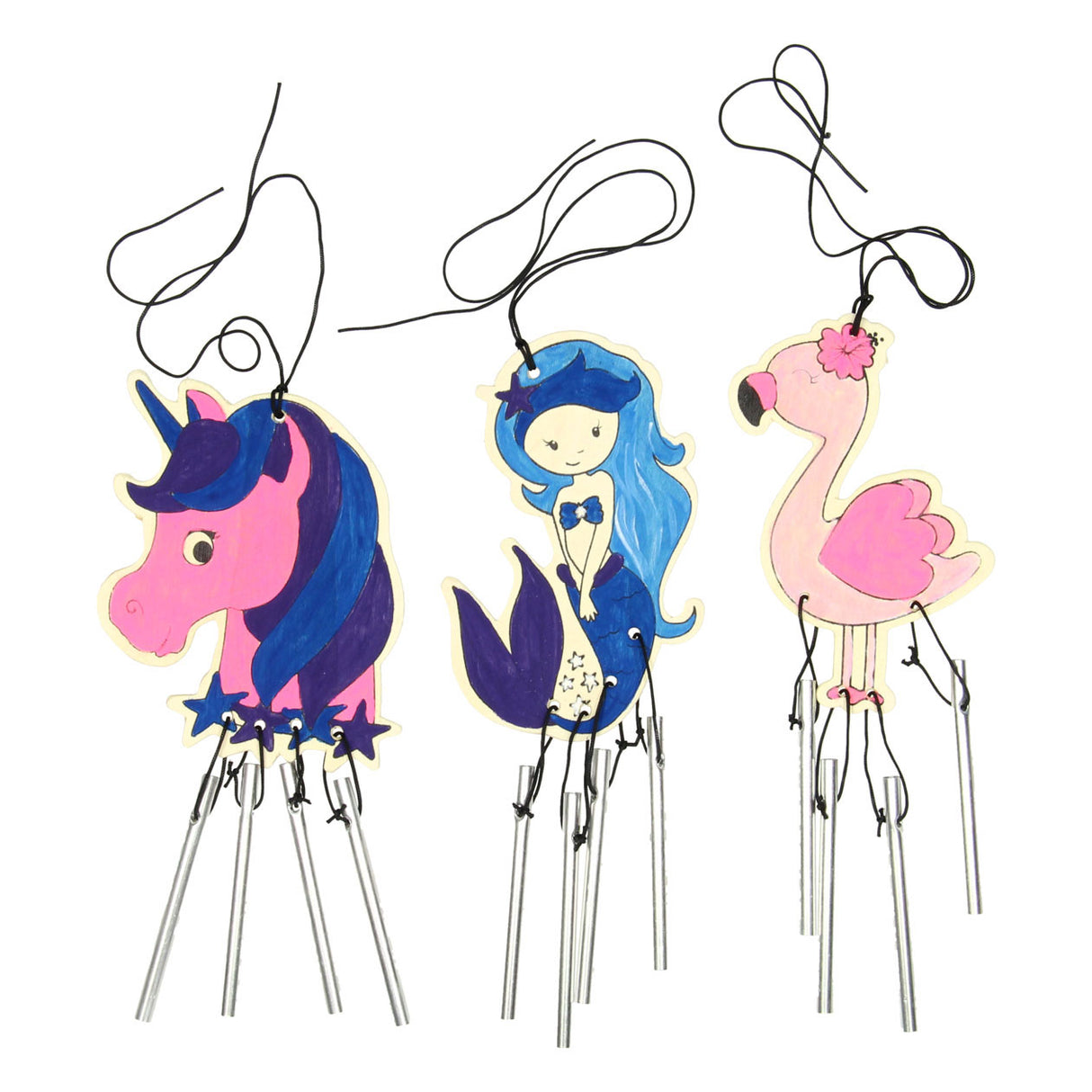 Duckiez sukurkite savo vėjo varpelius