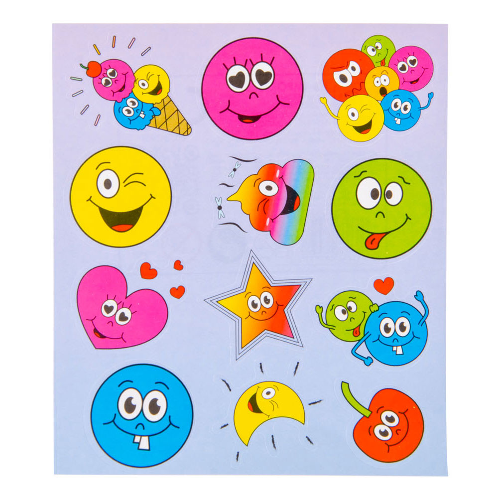 Duckiez sticker sheet faces