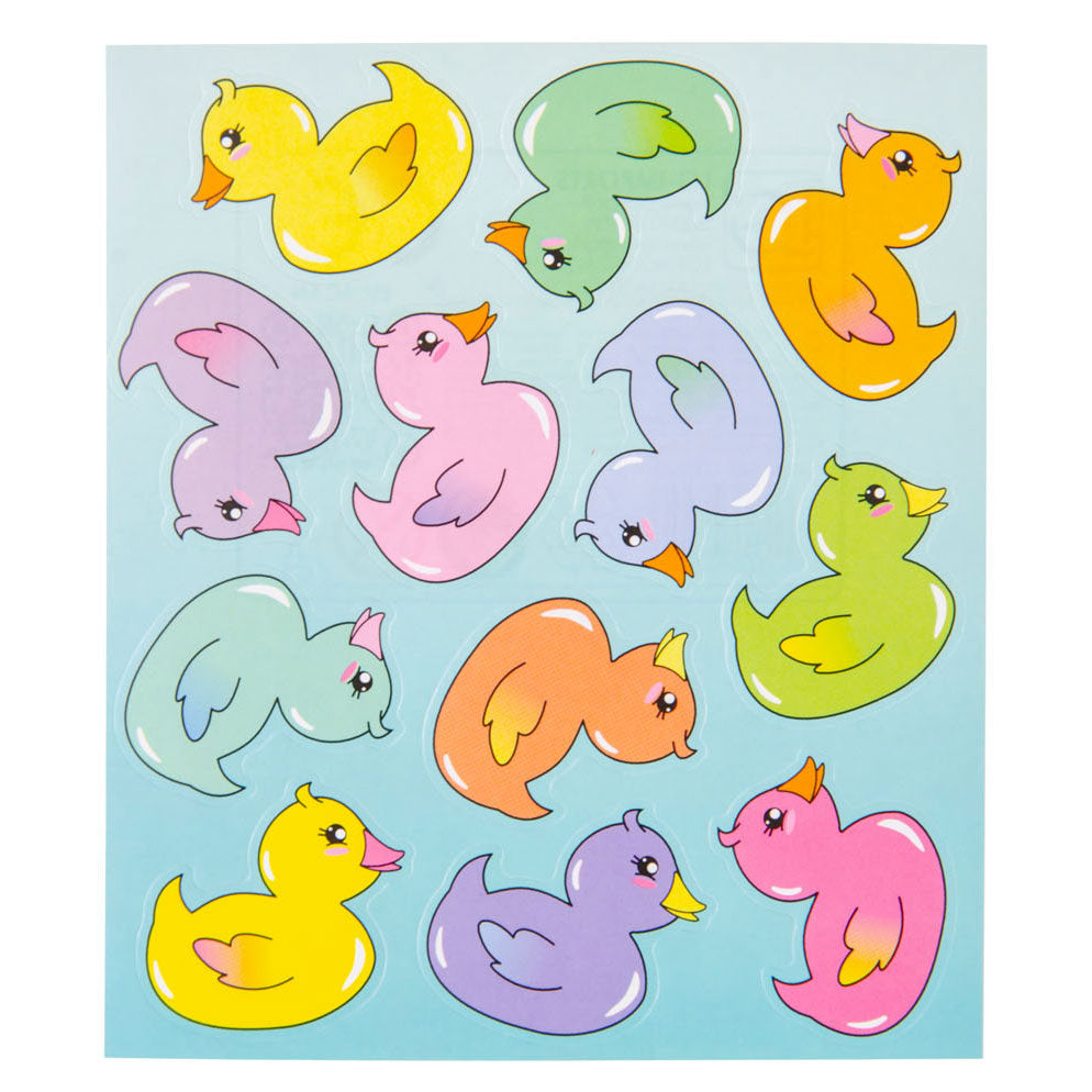 Duckiez sticker sheet ducks