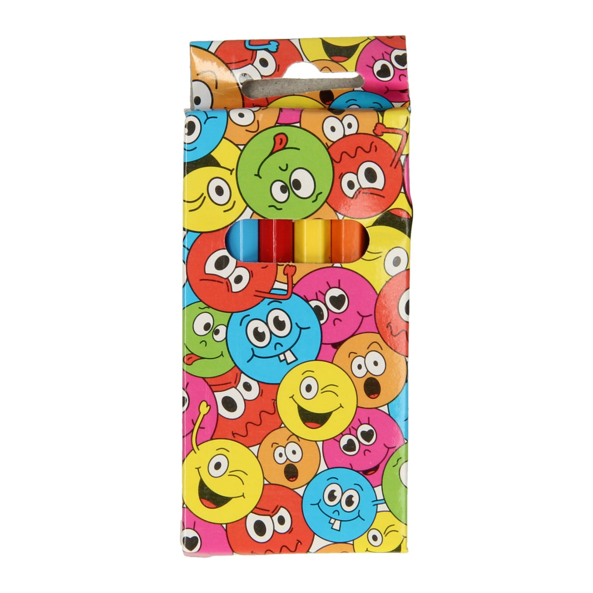 Matite colorate Duckiez faccina che ride, 6 pz.