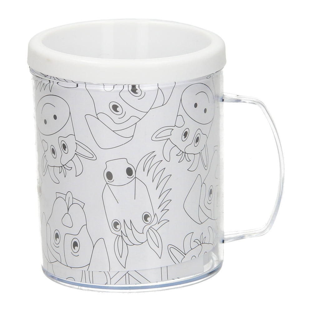 Color your own Farm Animal Mug
