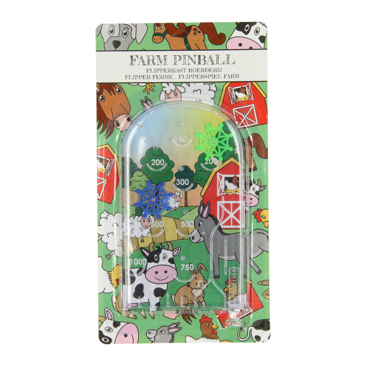 Duckiez pinball game farm animals