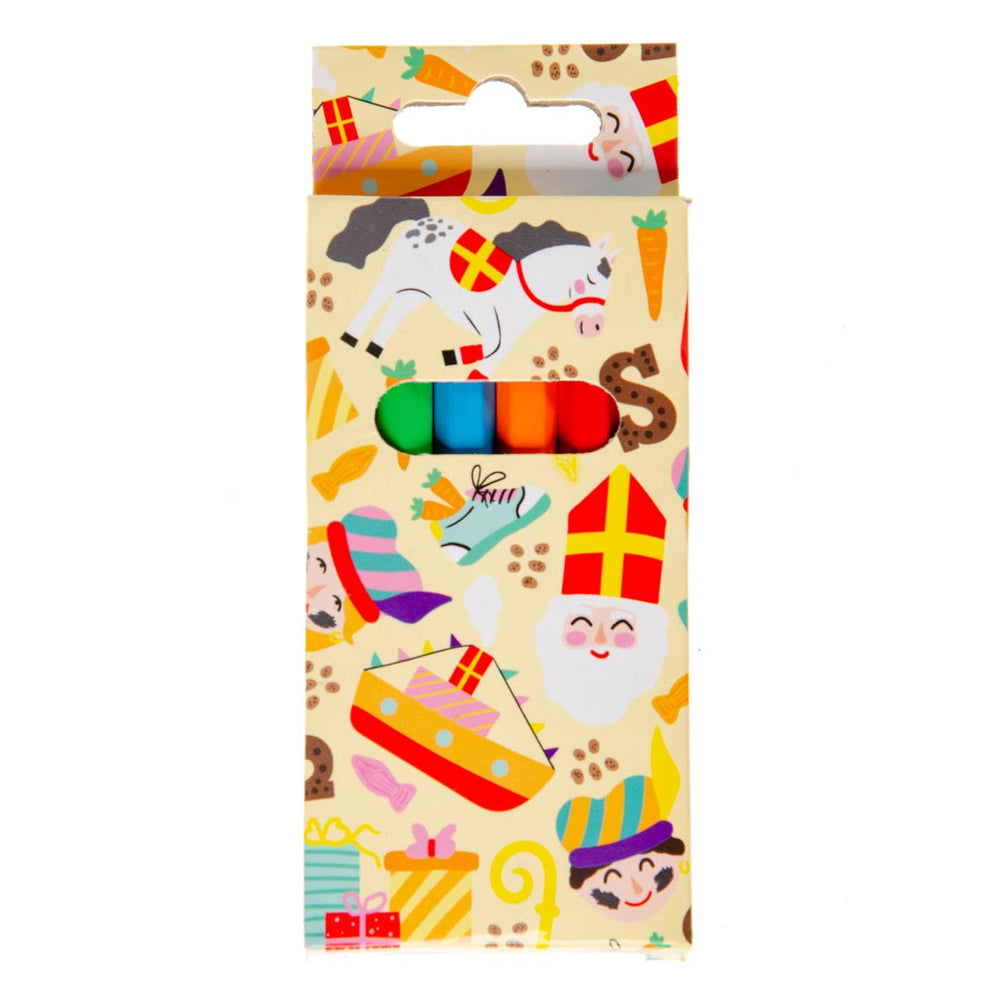 Duckiez colored pencils Sinterklaas, 6 pcs.