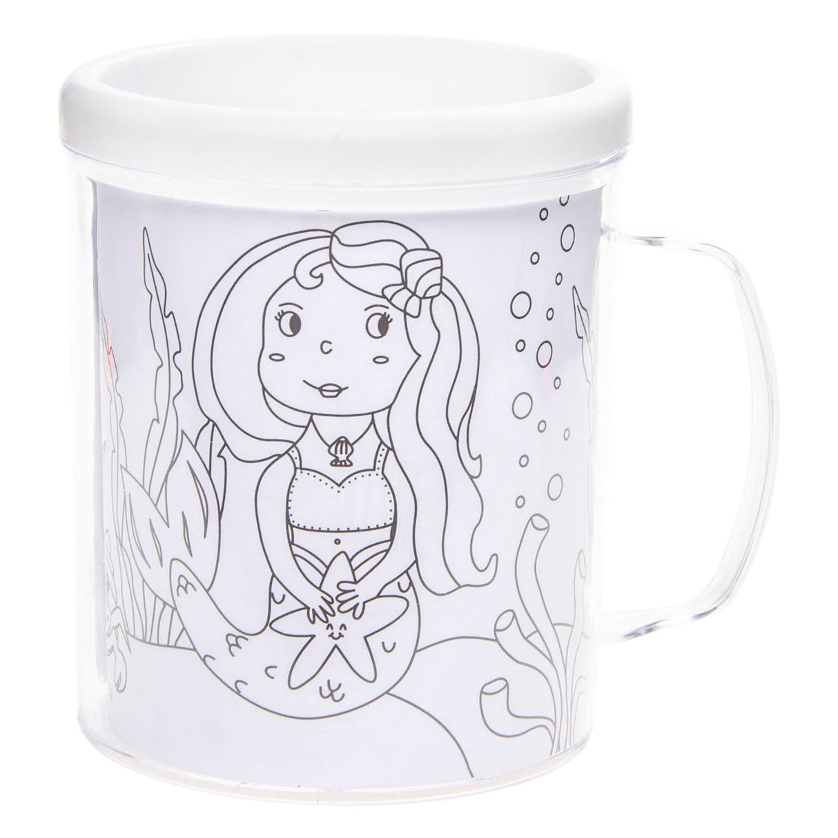 Colora la tua sirena di tazza