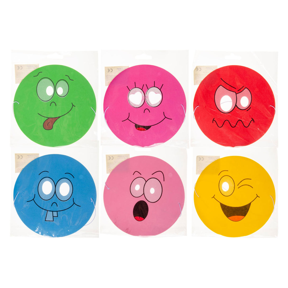 Duckiez foam mask smiley face