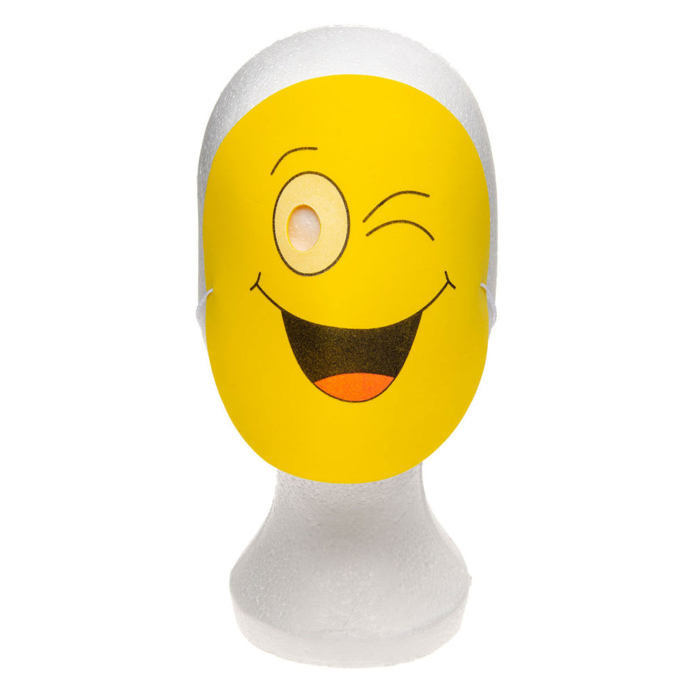 Duckiez foam mask smiley face