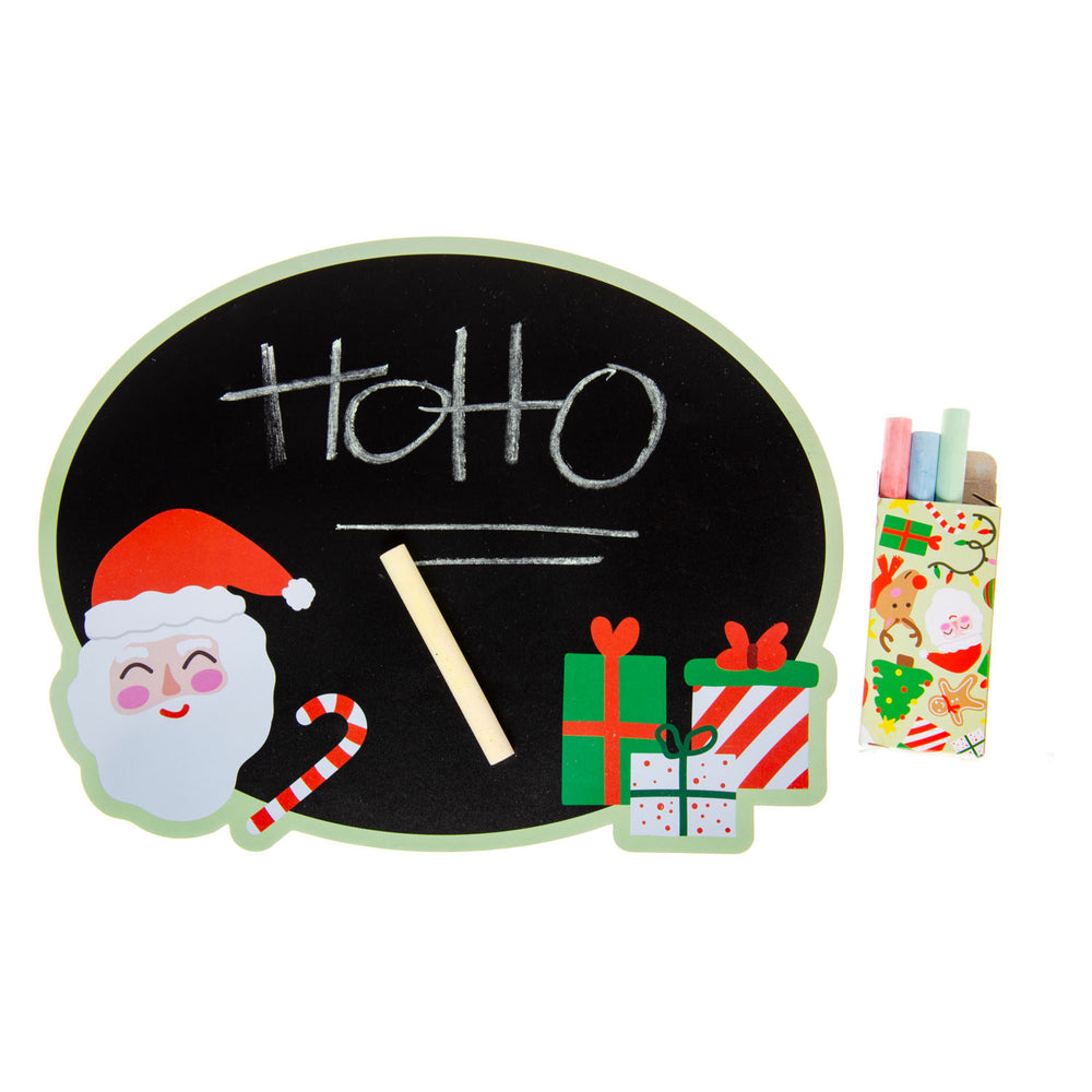 Tableau de Noël Duckiez avec craie