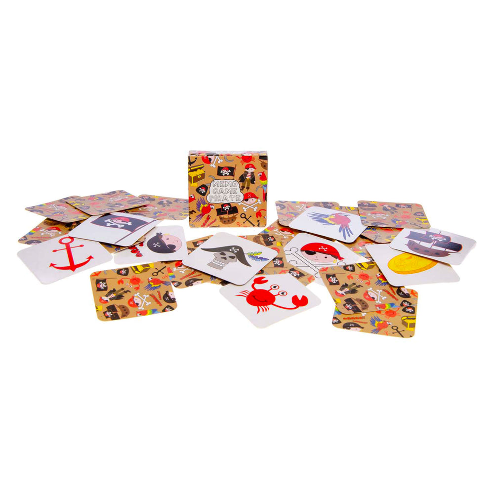 Duckiez mini memory game pirate, 28 cards