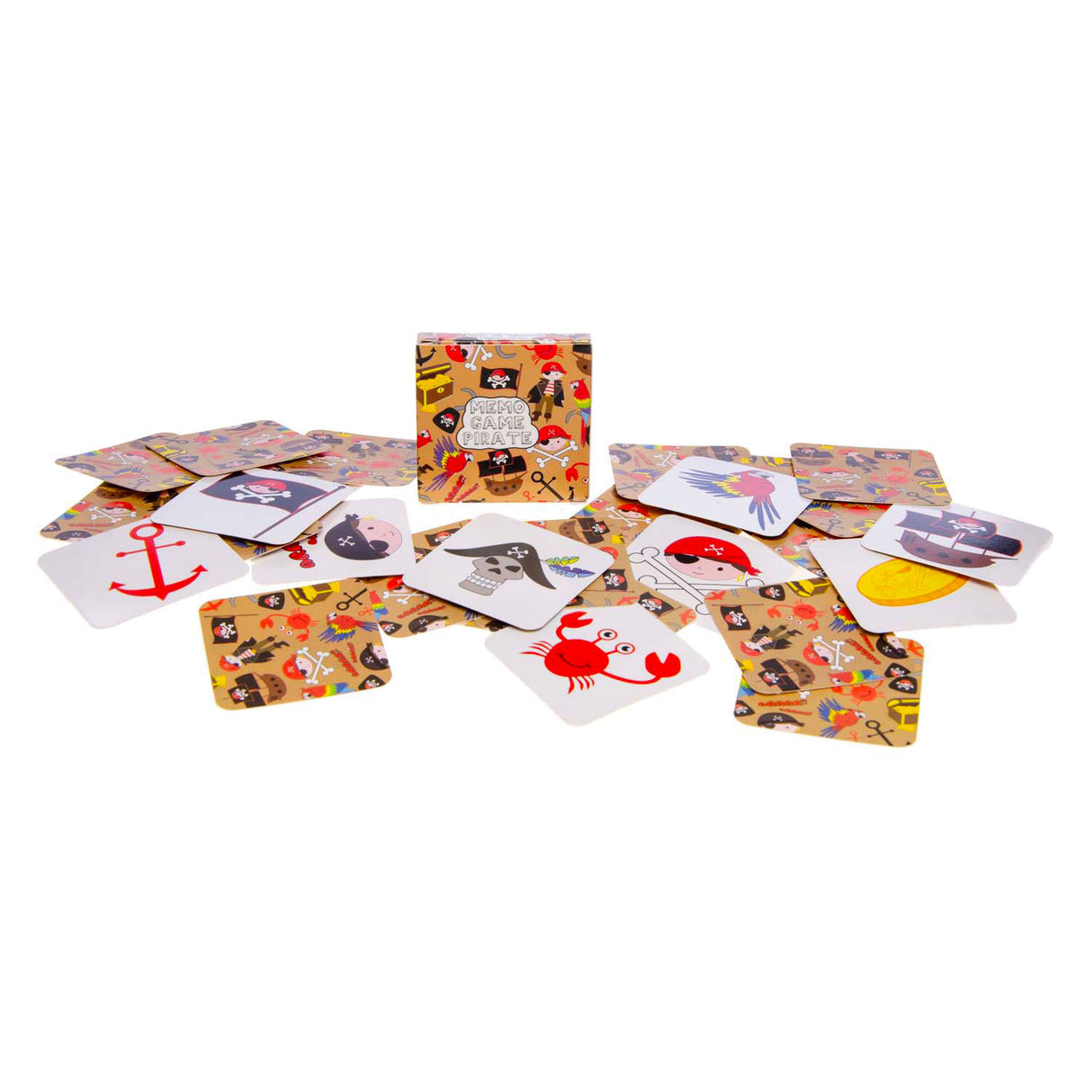 Duckiez mini memory game pirate, 28 cards