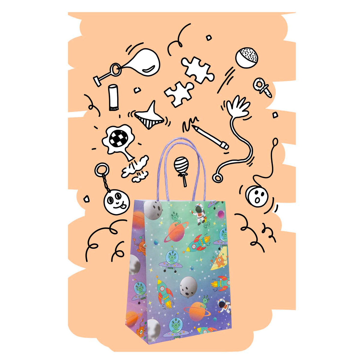 Espacio para bolsa de regalo Duckiez