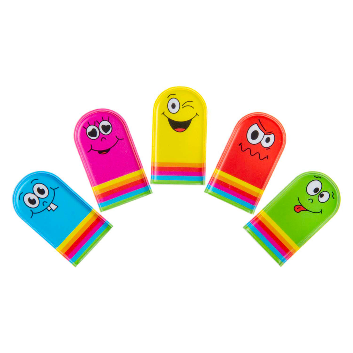 Duckiez finger puppets faces, 5 pcs.