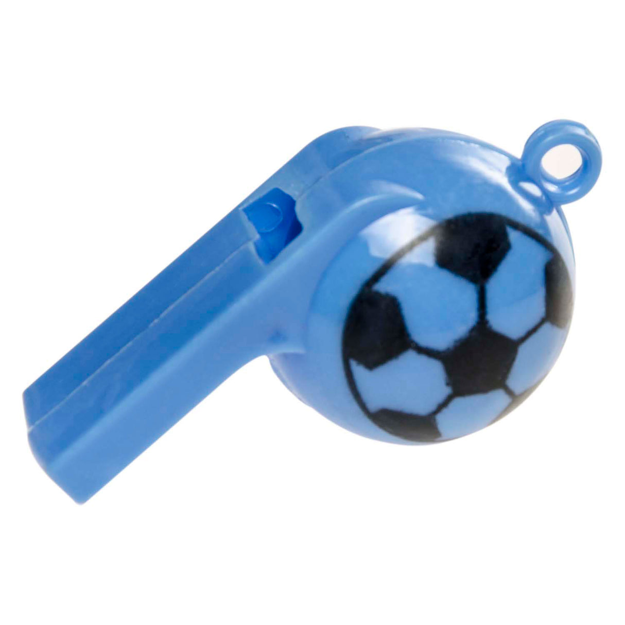 Gekleurd voetbalfluitje