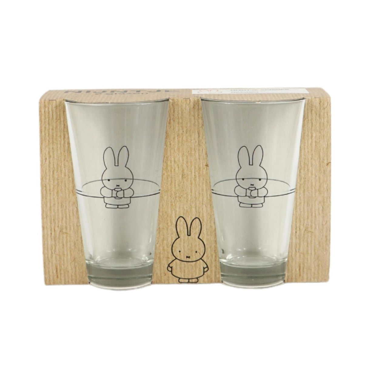 Nijntje longdrinkglazenset 2-delig 330ml