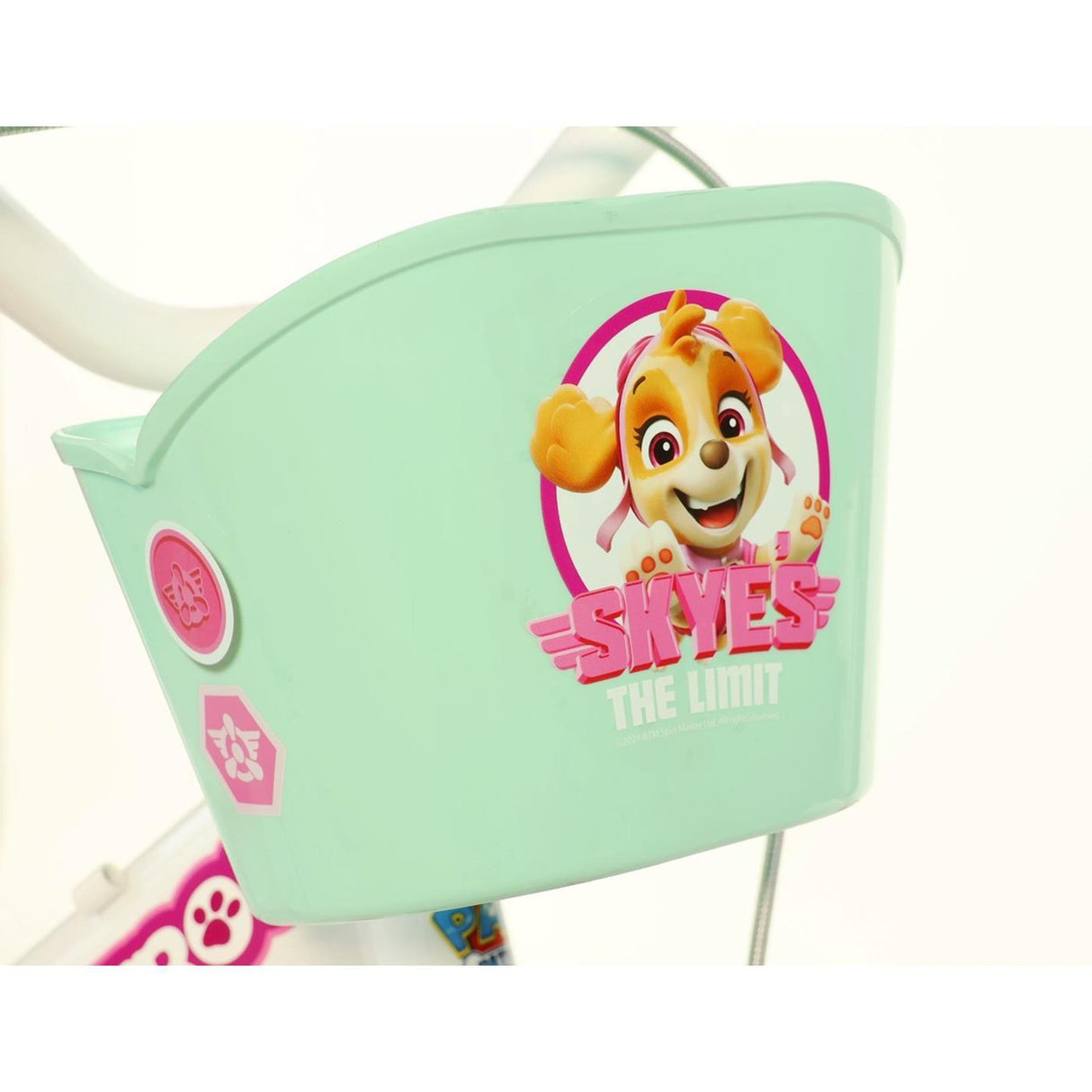 Dino bikes meninas bicicleta pata patrulha skye 12 polegadas