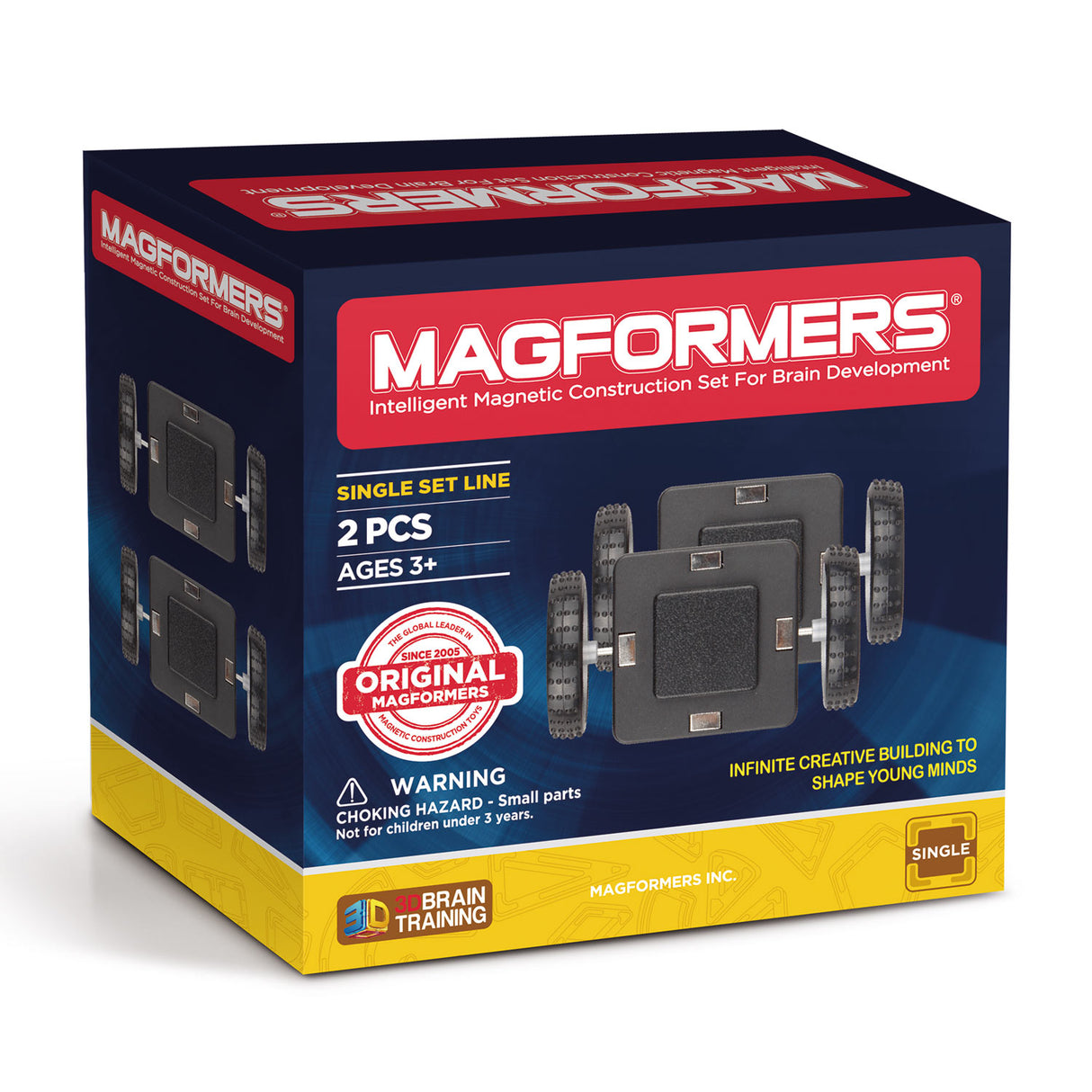 Ruote Magformer, 2 °.