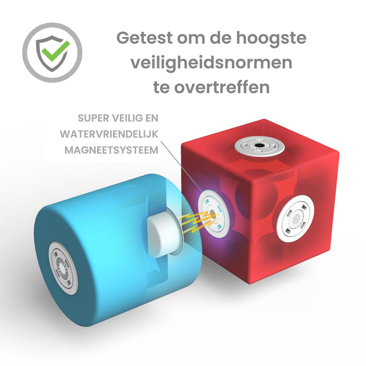 Blockaroo mágneses habtömbök Boat Box, 10 db.
