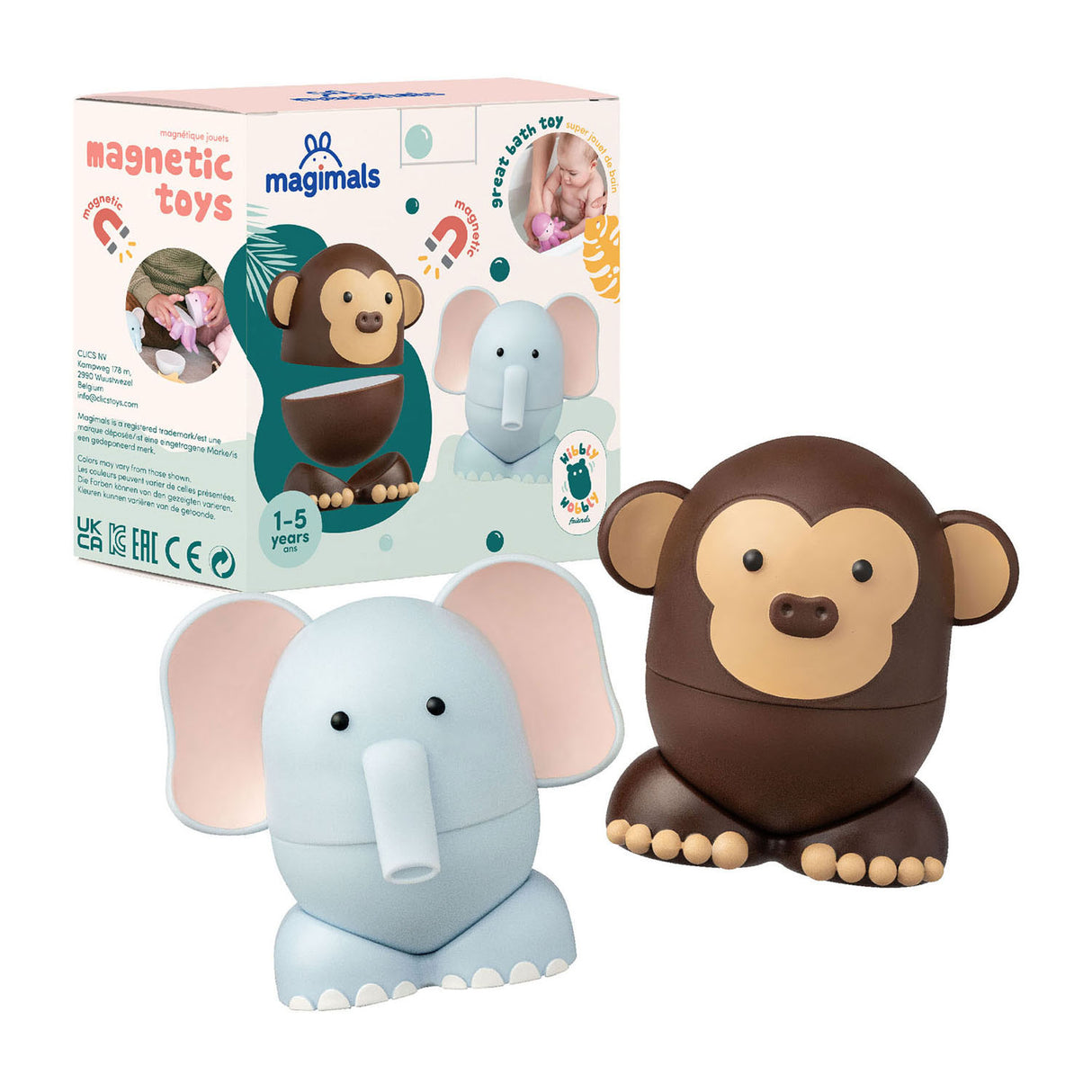 Magimals clics Wibly Wobly Safari Tow