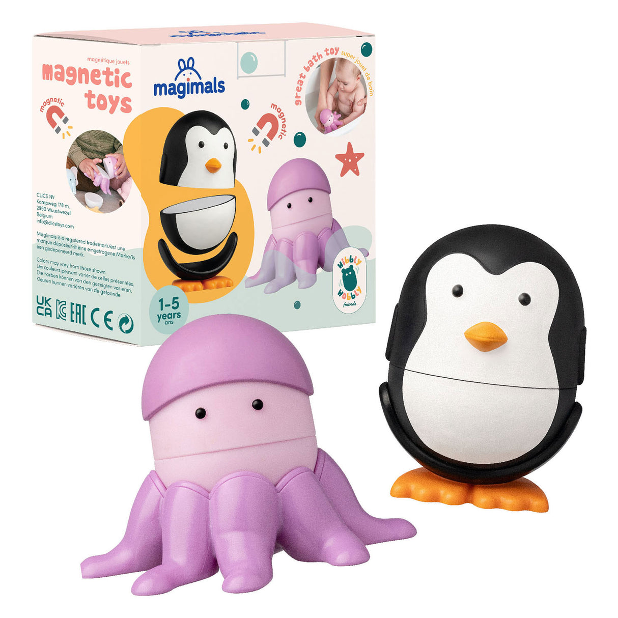 Clics Magimals Woble Wobly Magnetic Toy