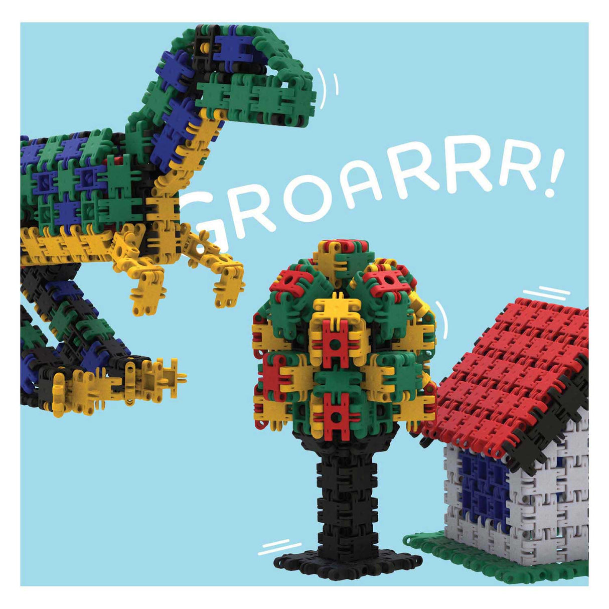 Clics nano - creative builders construction set - 2000 pieces.