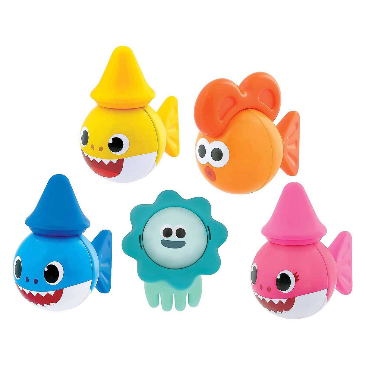 Stick-o - baby shark friends building set - 30 pieces.