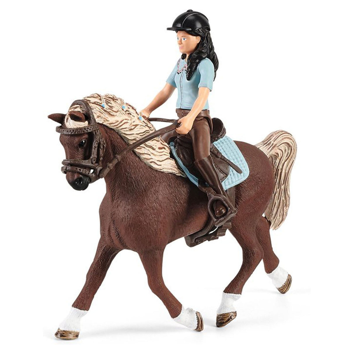 Schleich HORSE CLUB Кутия за миене на коне с Емили и ван Хор 42438