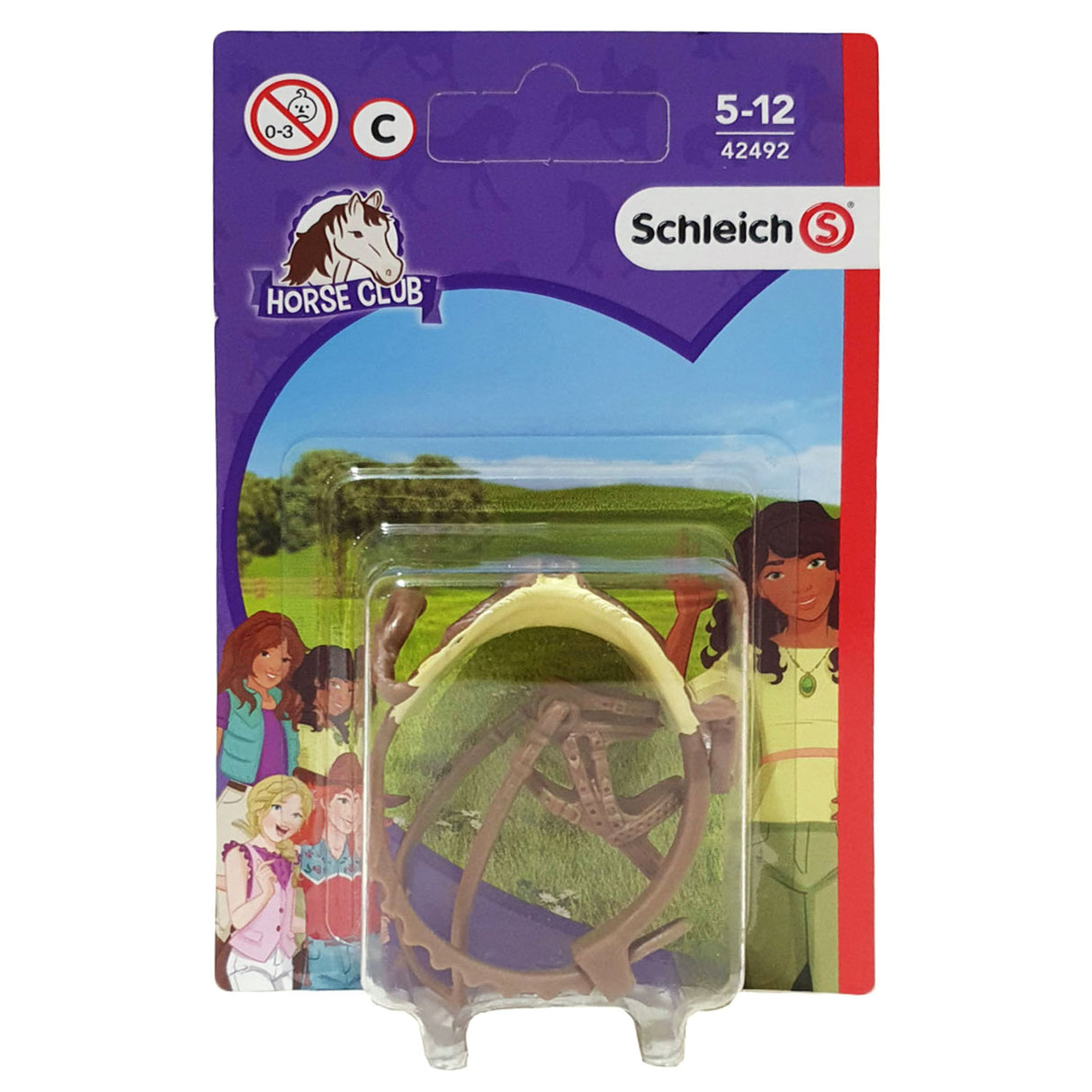 Schleich HORSE CLUB Saddle and Halter Sarah and Mystery 42492