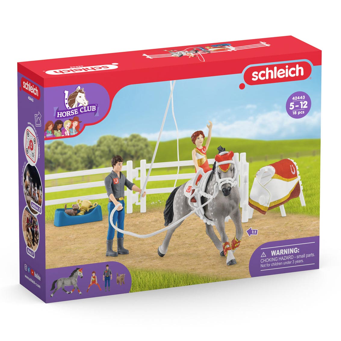 Schleich Horse Club Mia's vaulting riding set