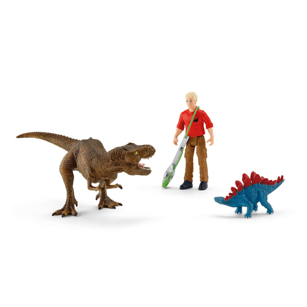 Schleich dinosaurs tyrannosaurus rex attack 41465